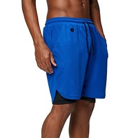 Szorty do biegania męskie 2 w 1 dwupokładowe sportowe spodenki gimnastyczne szybkie suche Fitness Jogging krótkie spodnie trening treningowy letnie męskie spodenki 3
